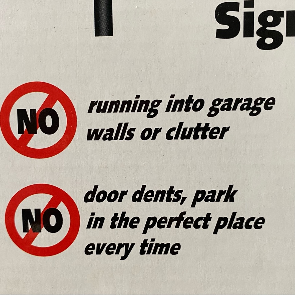 PARK 'N PLACE Garage Sensor Stop Sign - Picture 13 of 16